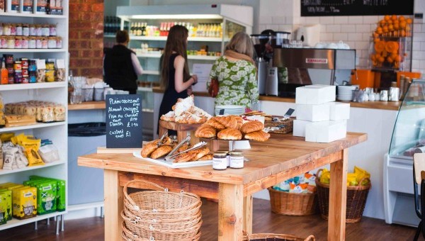 The Brockley Deli inside