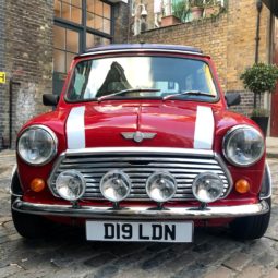 smallcarBIGCITY Classic Mini Cooper London Red front