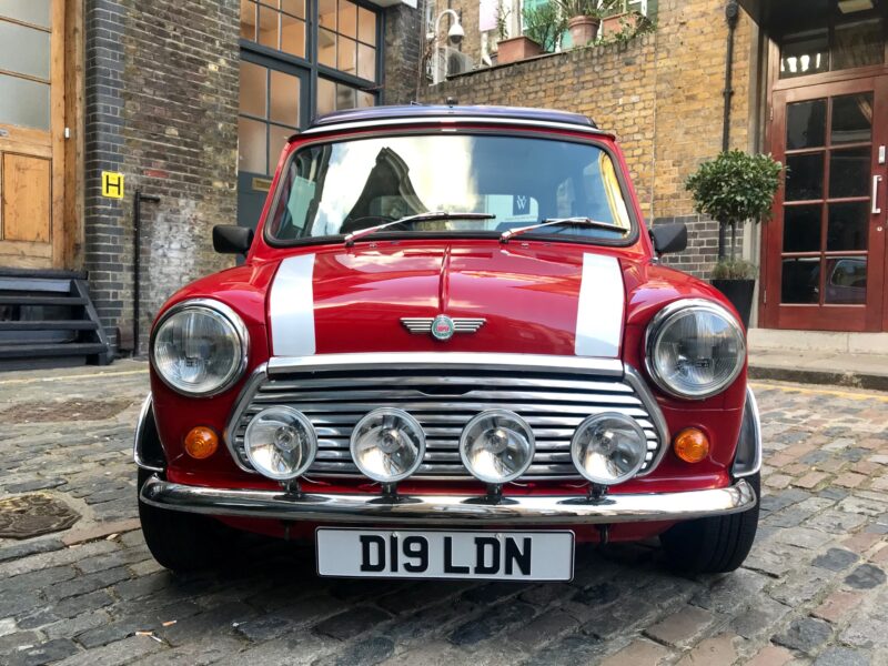 smallcarBIGCITY Classic Mini Cooper London Red front
