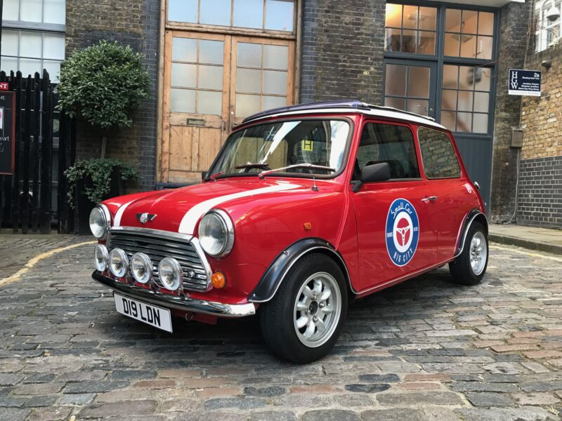 smallcarBIGCITY Classic Mini Cooper London Red front low