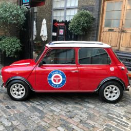 smallcarBIGCITY Classic Mini Cooper London Red side
