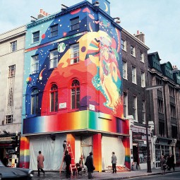 beatles tour of london psychedelic house
