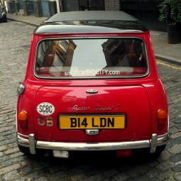Classic Mini Cooper Hire London Red Mini Boot