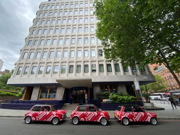 classic car wrap london by smallcarBIGCITY .Stella Side Standard 2