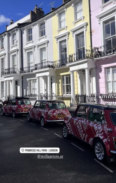 classic car wrap london by smallcarBIGCITY .Stella trio