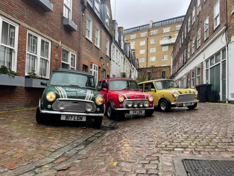 classic car wrap london by smallcarBIGCITY .UFC Mews 2