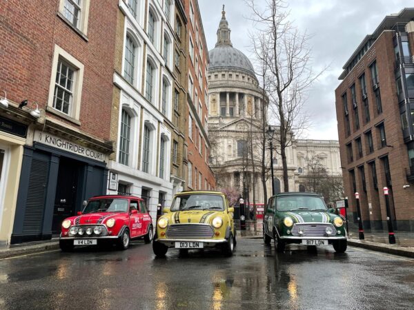 classic car wrap london by smallcarBIGCITY .UFC Mews