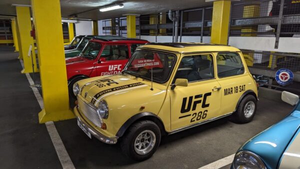 classic car wrap london by smallcarBIGCITY .UFC NCP2