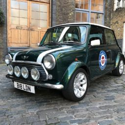 Classic Mini Cooper Sports Pack British Racing Green low side