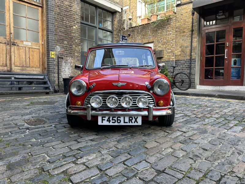 Rosie E-Mini by smallcarBIGCITY Electric Classic Car Front 2