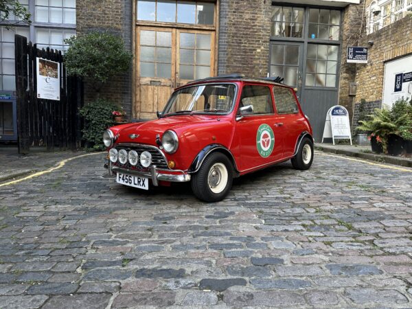 Rosie E-Mini by smallcarBIGCITY Electric Classic Car Front