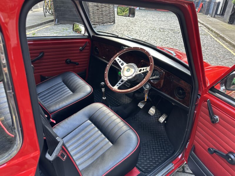 Rosie E-Mini by smallcarBIGCITY Electric Classic Car Interior