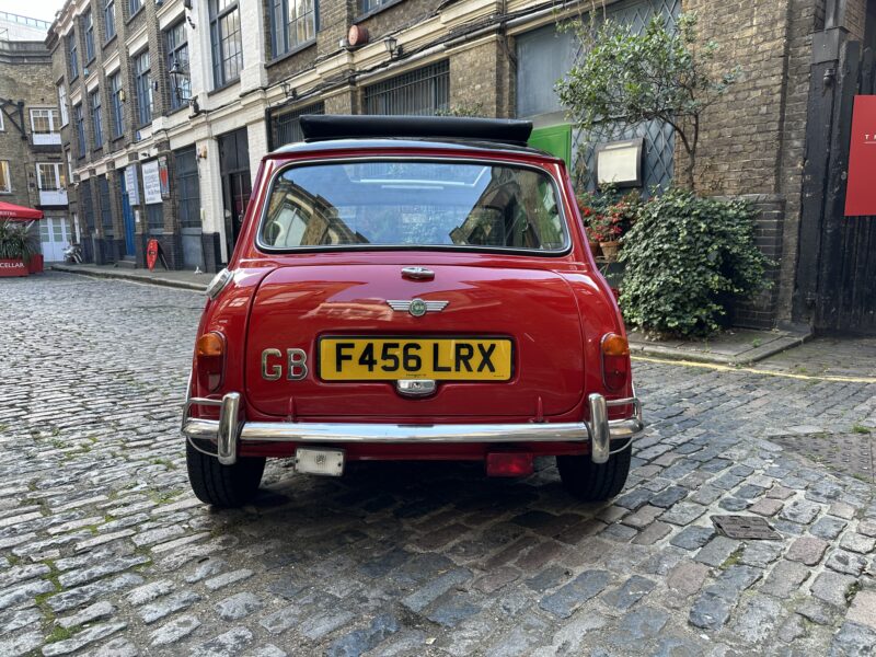 Rosie E-Mini by smallcarBIGCITY Electric Classic Car Rear