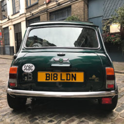 smallcarBIGCITY Classic Mini Cooper London Agnes British Open rear