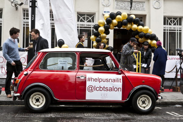 classic mini cooper event hire london red mini