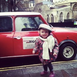 Kids Mini tour of London by smallcarBIGCITY and Beatrice and the London Bus flat cap