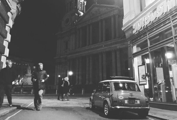London by Night by smallcarBIGCITY st pauls mini cooper