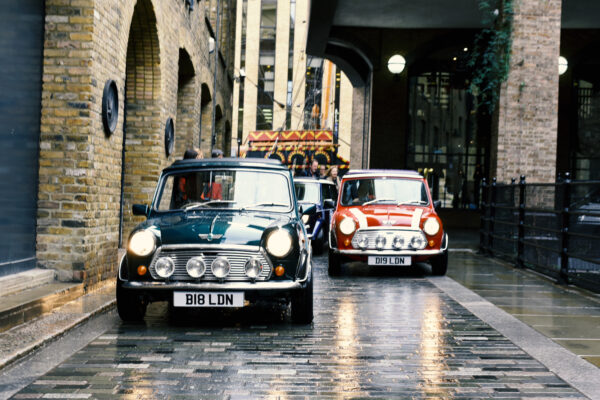 Live Like a Local tour - classic mini cooper tours Agnes and Robin with the Golden Hinde smallcarBIGCITY