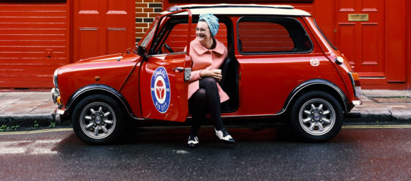 smallcarBIGCITY - Classic Mini Cooper hire - Car tours of London - Live Like a Local - Eloise at Borough