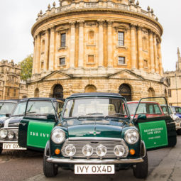 smallcarBIGCITY - Classic Mini Cooper hire - Car tours of London - Outdoor Advertising - The Ivy Brasserie Oxford -