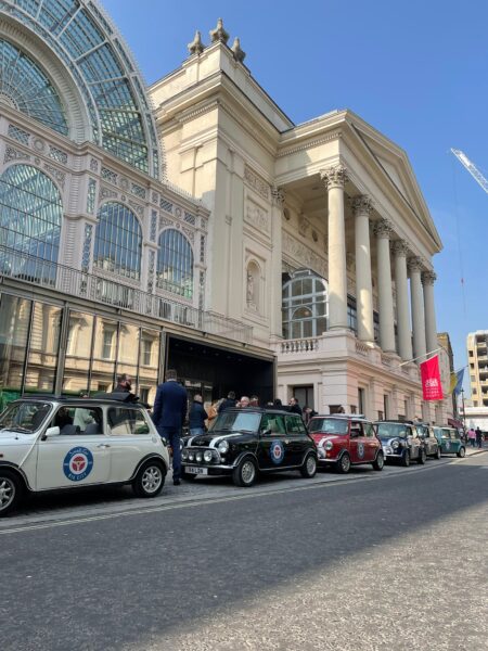 small-car-big-city-private tours of london in classic car -Landmarks best bits royal opera house