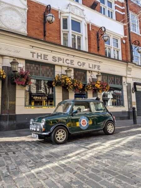 small-car-big-city-private tours of london in classic car - pub ale trail pub crawl