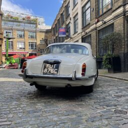 1968 Jaguar S-Type classic car hire london rear