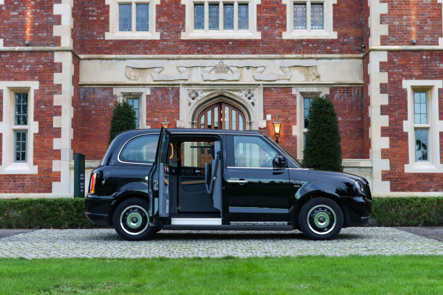 Electric black cab london private tour